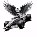Formula 1 tattoo design idea