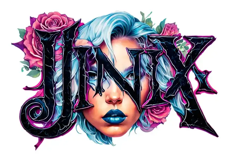 jinx arcane jink tattoo tattoo design idea
