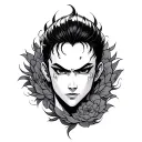 Baki Hanma tattoo design idea