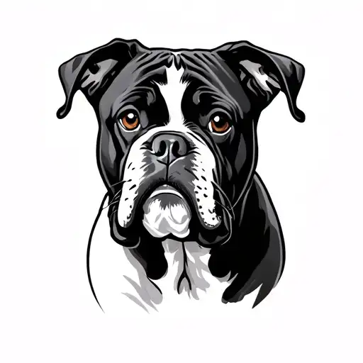 Boxer tattoo design idea