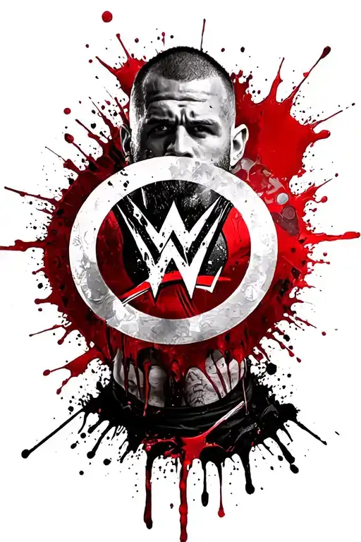 wwe the shield, randy orton, steve austin , cm punk, hitman details bzw symbole. steelcage  tattoo design idea