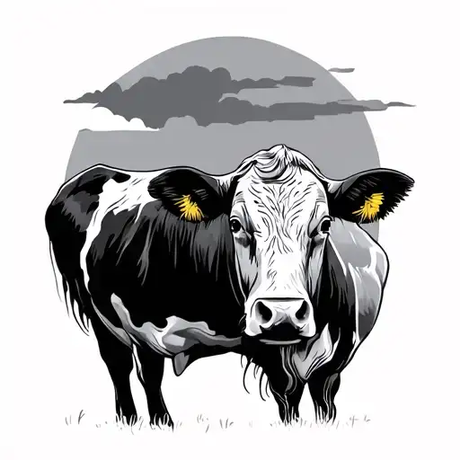 Farm tattoo design idea