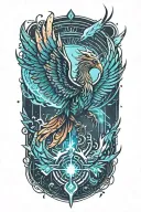 illenium phoenix rising tattoo design idea