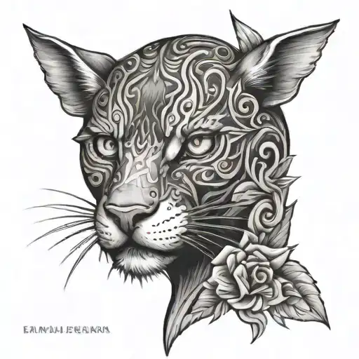 flash animal tattoo design idea