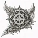 Helm Of Awe tattoo design idea