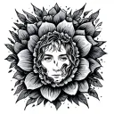 Mark 10:9 tattoo design idea