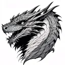 Dacian Draco tattoo design idea