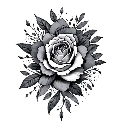 faith grit resilience  tattoo design idea