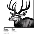 Eland tattoo design idea