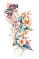girly tattoo tattoo design idea