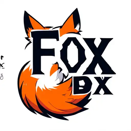 "Fox Box" "Fox Box" in the shape of a fox tail tattoo design idea