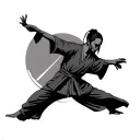 Ying aikido tattoo design idea