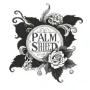 psalm 23:4 tattoo design idea