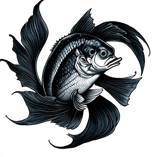 Luca, Pisces, Baltimore tattoo design idea
