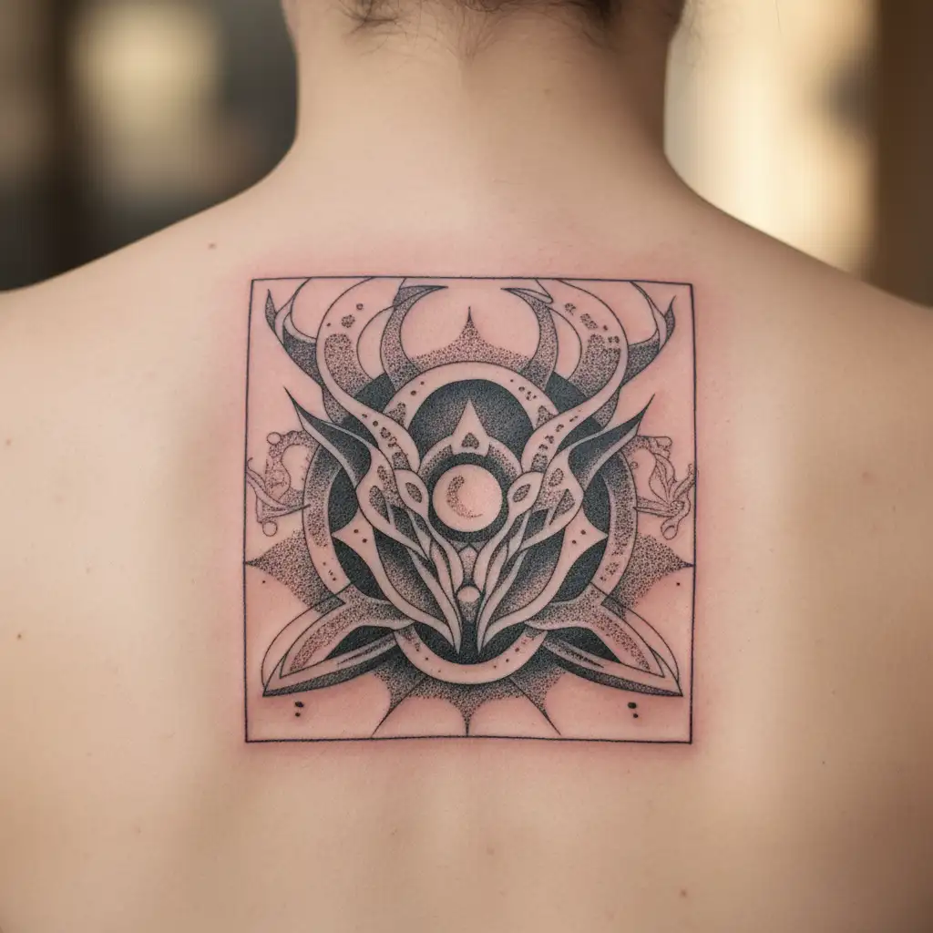 atheist tattoo design idea