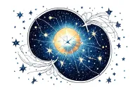 Pleiades Constellation tattoo design idea