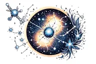 Pleiades Constellation tattoo design idea