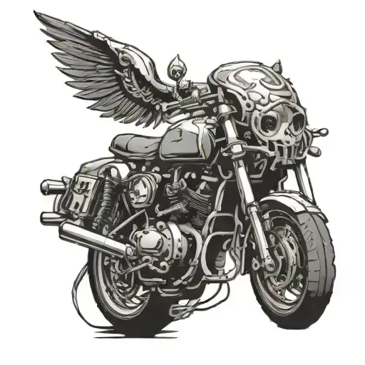 90s punk rock inspired tattoo tattoo design idea