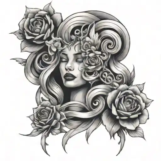 Consciousness tattoo design idea