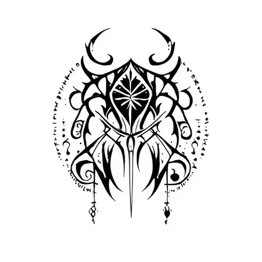 veritas aequitas tattoo design idea