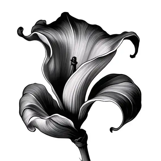 Calla Lily tattoo design idea