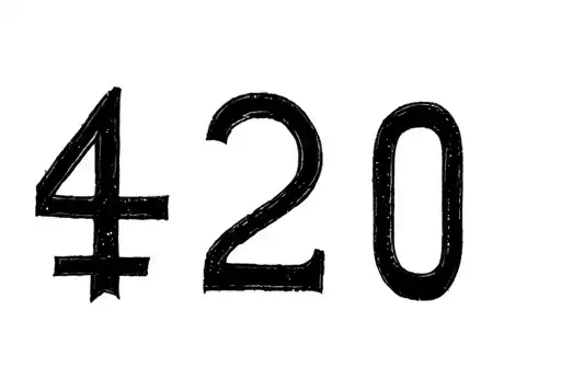 "420" tattoo design idea