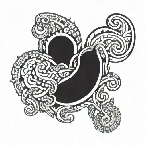 boys anus tattoo design idea