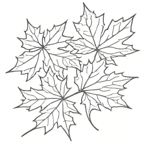 autumn maple leaves tattoo design tattoo design idea
