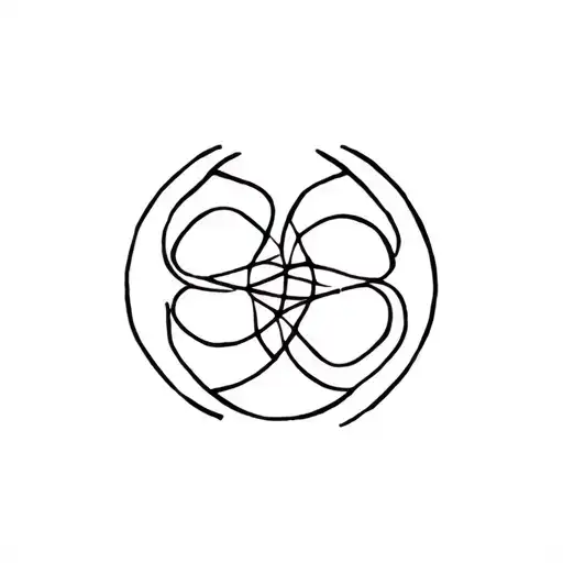 a small symbol that always enhances the wearer's lust, strength, voluptuousness, health and anal orgasms. tattoo design idea
