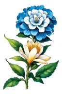 hydrangea flower, cali lily, magnolia, gladious III, narcissus flower tattoo design idea