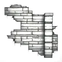 brick walls tattoo design idea