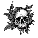 Asshole tattoo design idea