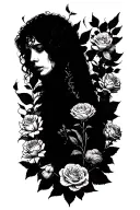 born to die tattoo design idea