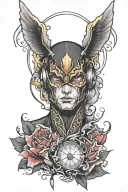 flash tattoo design idea