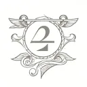 number 212 with rowing blade underneath tattoo design idea