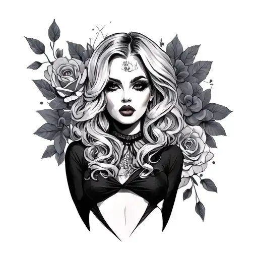 Slut tattoo design idea