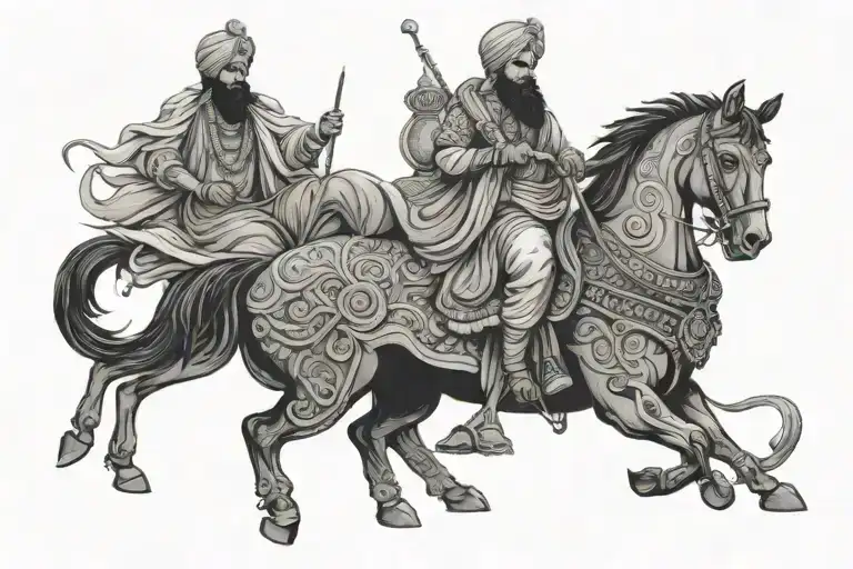 punjabi aagye oye tattoo design idea