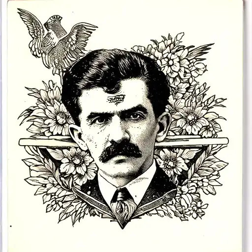 1984 George Orwell tattoo design idea