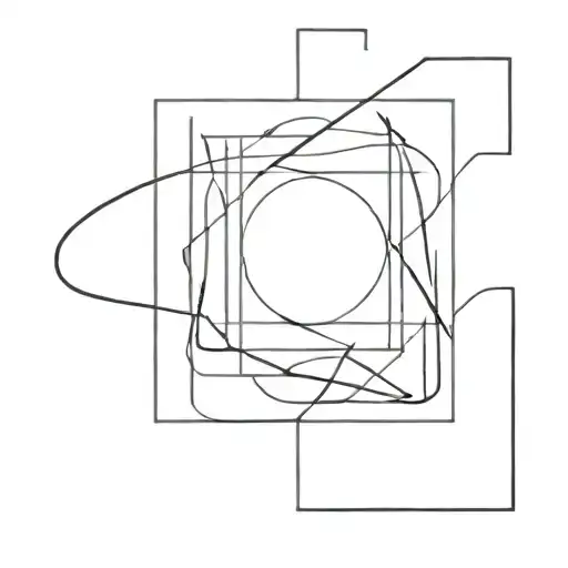 Abstract race card pattern inspired by Louis Vuitton monogram tattoo design idea