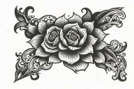 Linework armband tattoo tattoo design idea