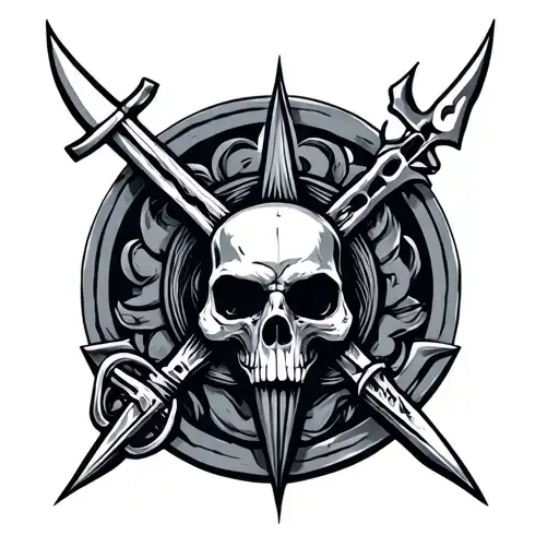 Navy Seal Trident tattoo design idea