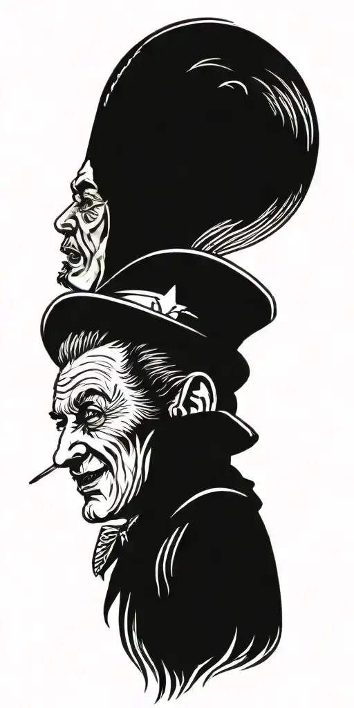 wizard of oz tattoo design idea