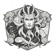 Loki Vali Tyr tattoo design idea