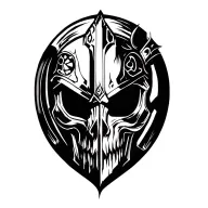 Black templars tattoo design idea