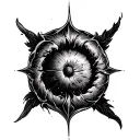 Anus tattoo design idea