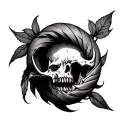 Anus tattoo design idea