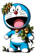 Doraemon tattoo design idea