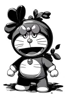 Doraemon tattoo design idea