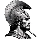 Roman Centurion tattoo design idea