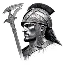 Roman Centurion tattoo design idea